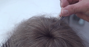 Hair matching for CNC hair prosthesis